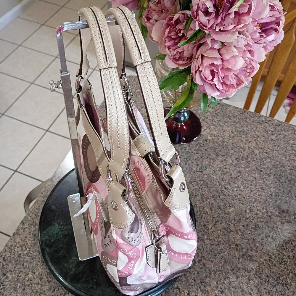 NWT Coach Soho Signature Scarf Print